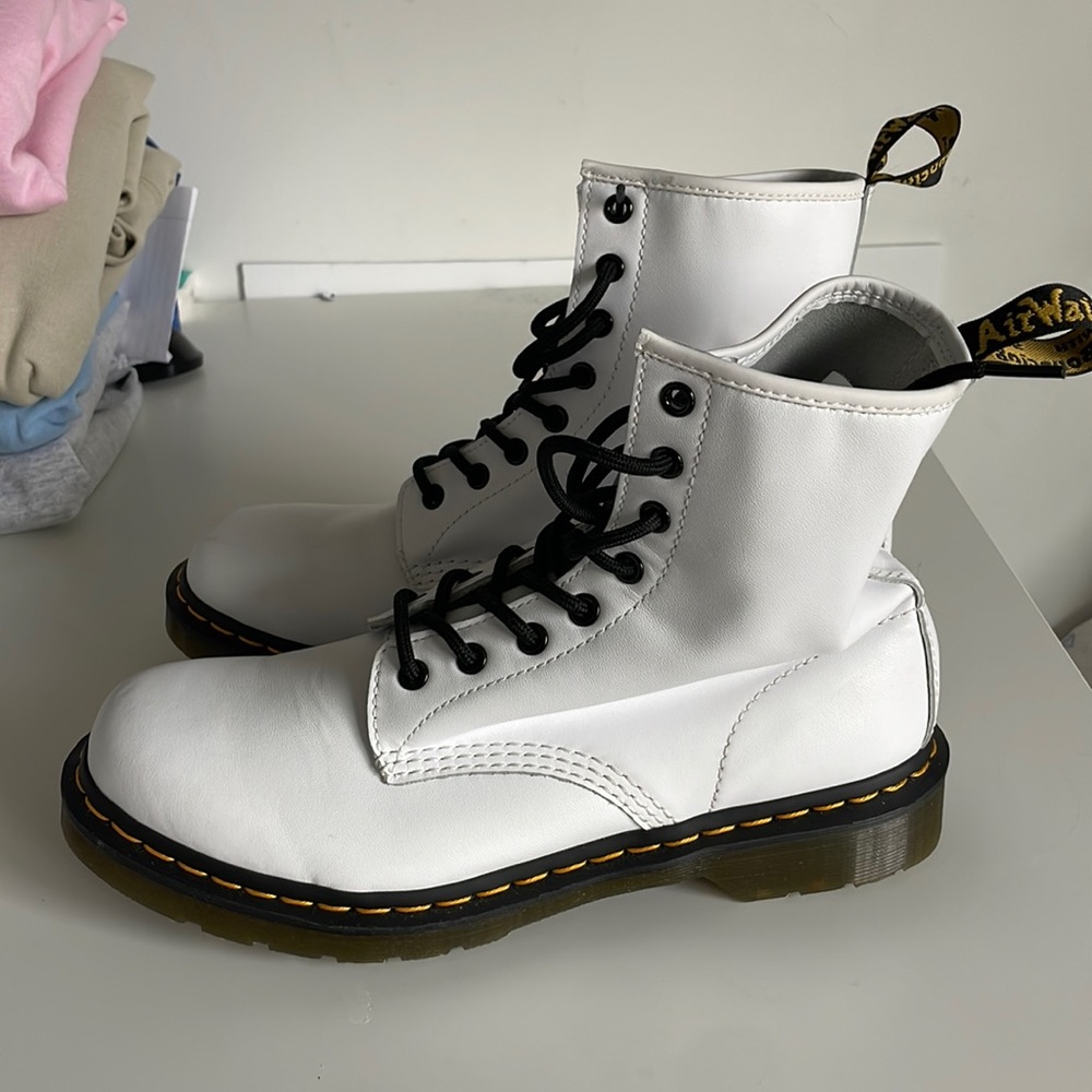 White Dr. Martens